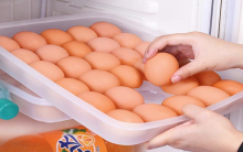 Đặt ngang hay đứng khi bảo quản trứng trong tủ lạnh?