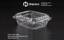 Napaco Việt Nam phát triển nhựa định hình sản xuất hộp nhựa trái cây