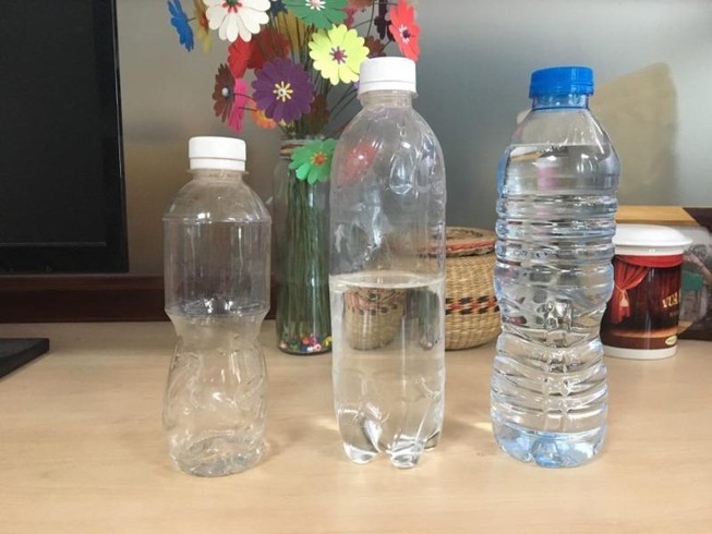 bình nhựa đựng nước có an toàn