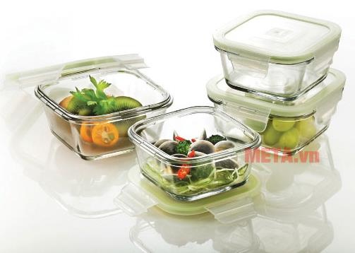 hộp nhựa để được trong lò vi sóng